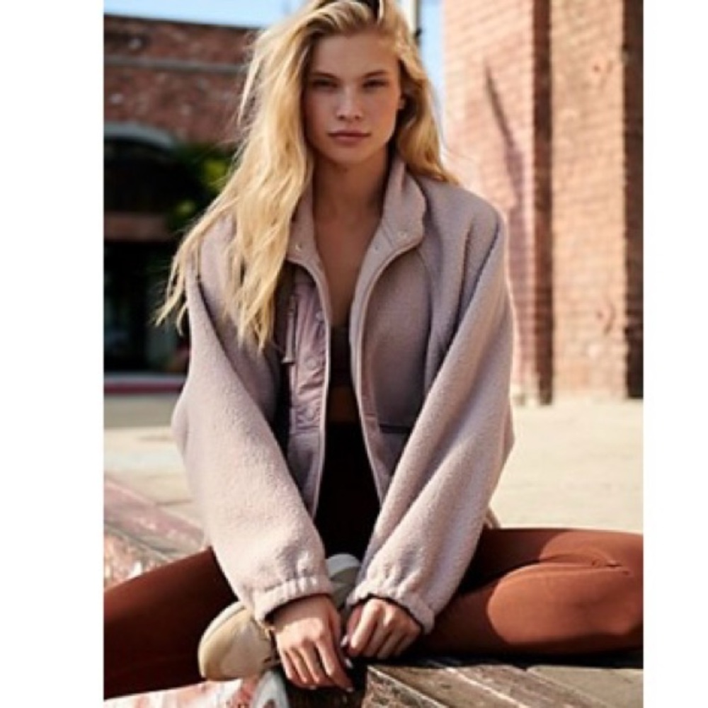 Free People Hit the Slopes Fleece Jacket